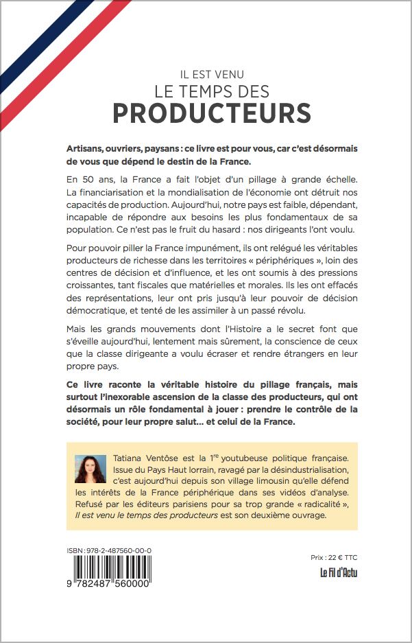 LIVRE AUDIO - Il est venu le temps des producteurs